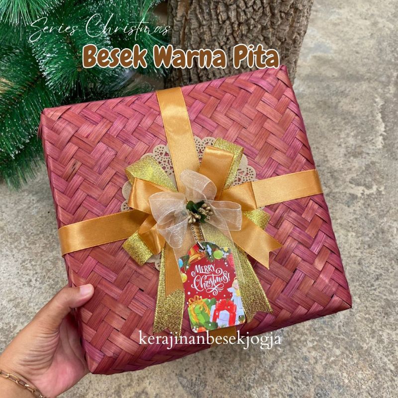 

SERIES NATAL | BESEK WARNA PITA FREE KARTU UCAPAN | besek kue besek nasi besek makanan besek cantik
