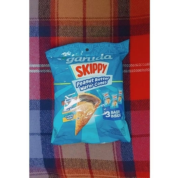 

Garuda Skippy Peanut Butter Wafer Cones (isi 3)