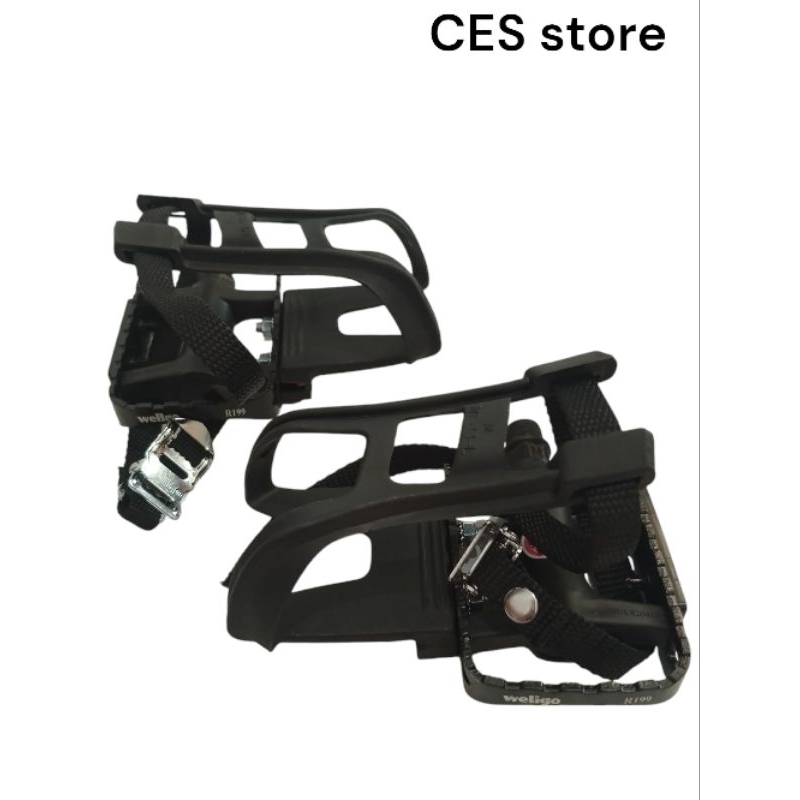 pedal toe clip tuklip sepeda fixie wellgo r190