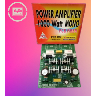 KIT POWER AMPLIFIER 1000W MONO CKJ PHB 210 ORIGINAL