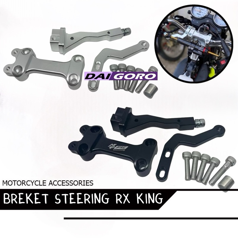 Breket Steering Dumper Rx King Breket Stering Dumper Matris Cnc High Quality