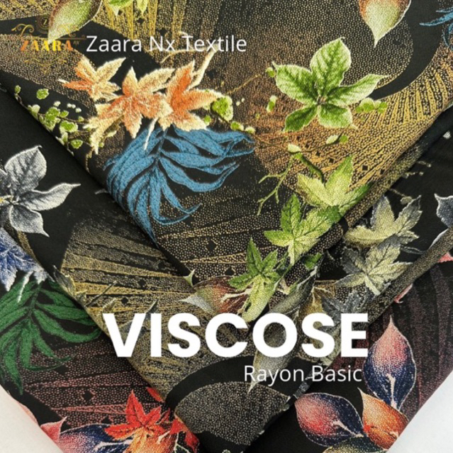 kain viscose / rayon viscose/ rayon motif