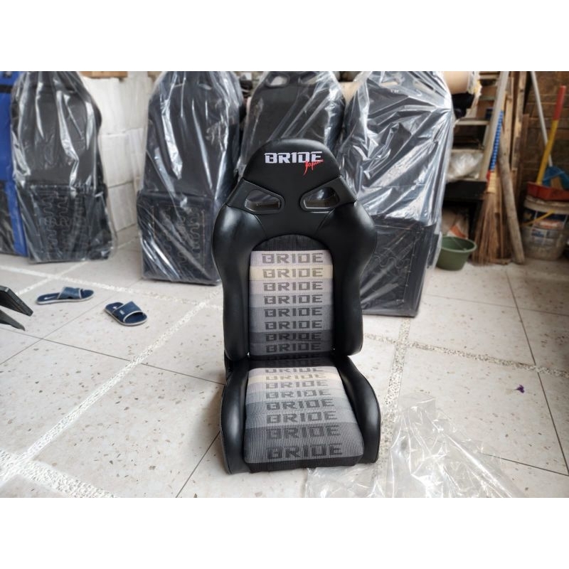 jok racing bride gradasi hitam