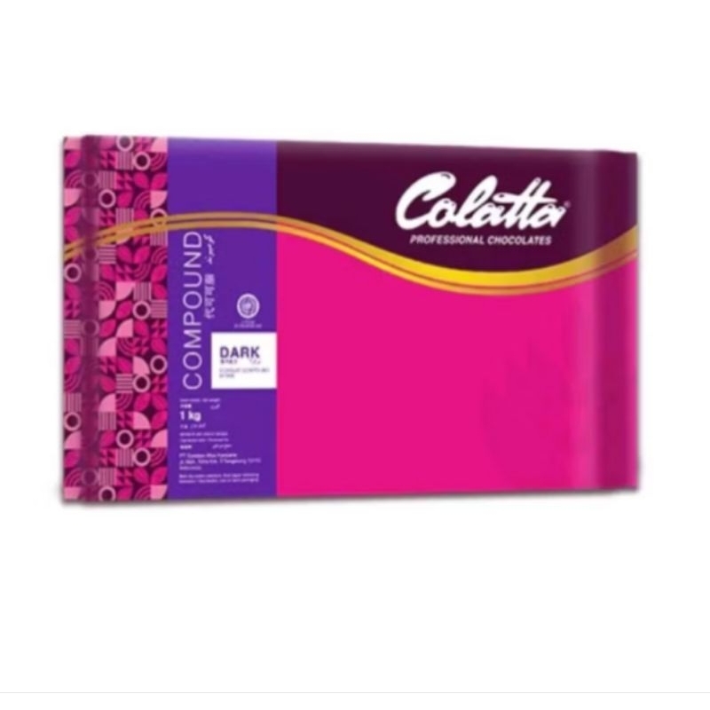 

COLLATA COMPOUND DARK 1 KG/ COKLAT BLOK 1 KG