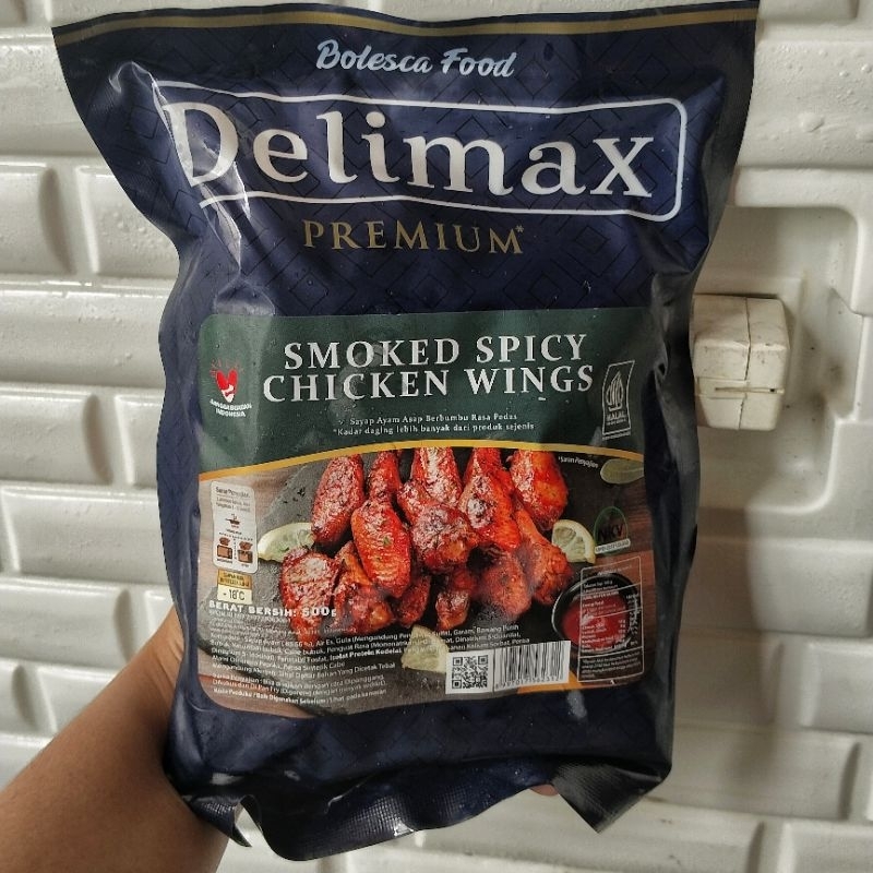 

Delimax Premium Smoked Spicy Wing 500gr