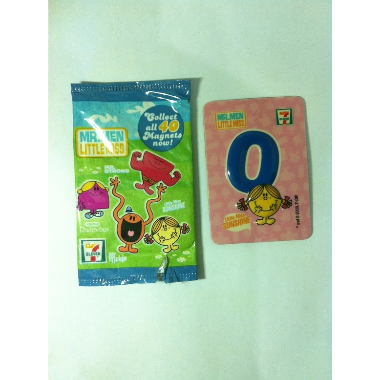 THOIP. Mr. Men Little Miss Magnets - 0. Sunshine by 7-Eleven 2009