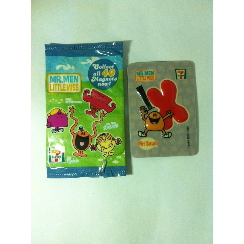 THOIP. Mr. Men Little Miss Magnets - X. Small by 7-Eleven 2009