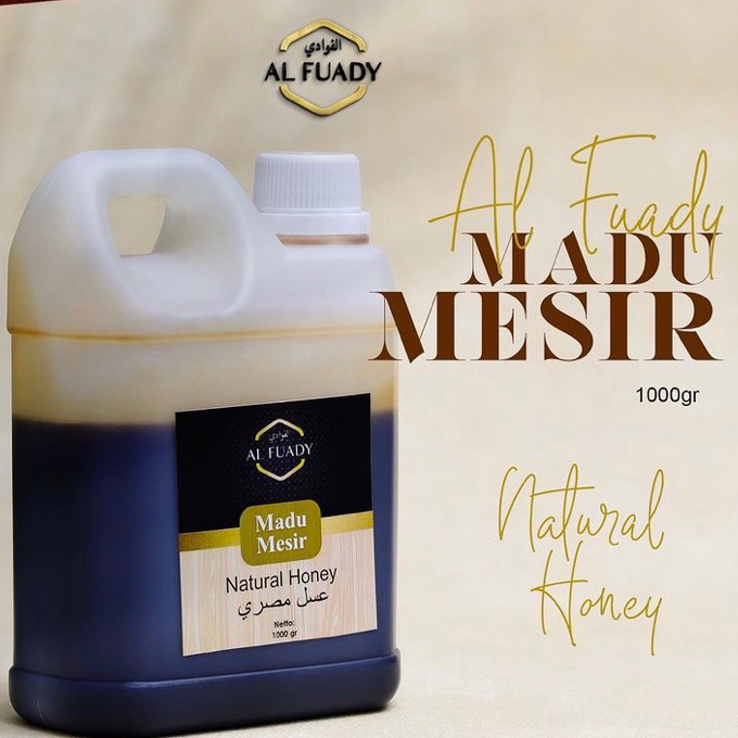 

Madu Mesir AL FUADY 1Kg / Madu Mesir Habbat Promil 1000gram