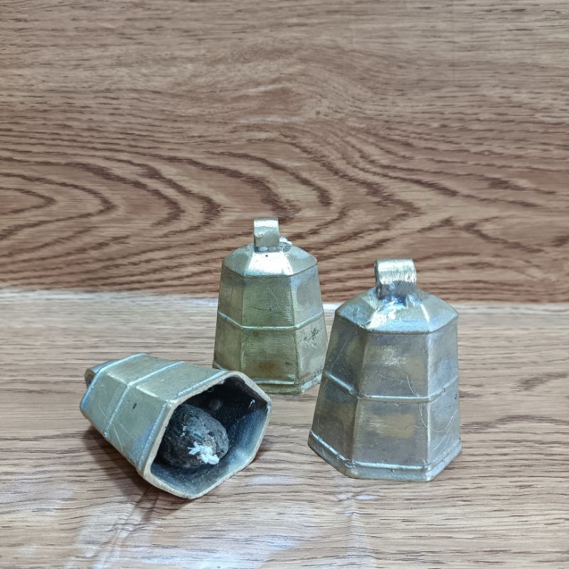 LONCENG SAPI BAHAN KUNINGAN UKURAN BESAR BAHAN TEBAL