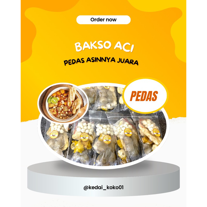 

BAKSO ACI VIRAL PAKET USAHA ISI 12 PCS PEDASNYA MANTAP