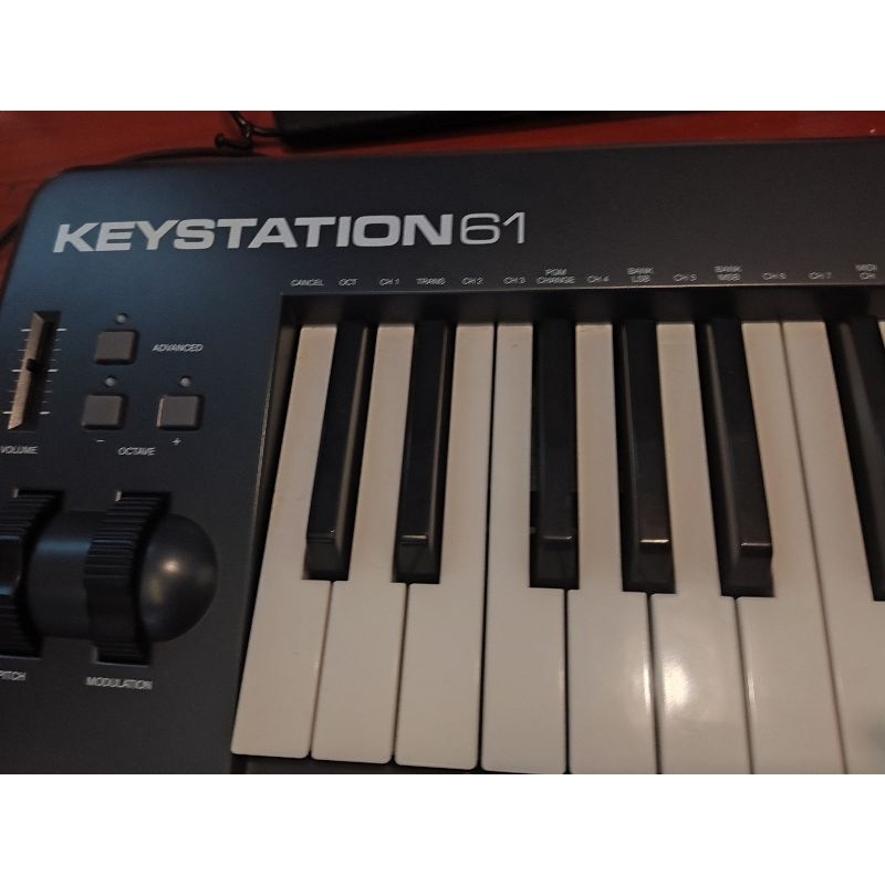 m-audio keystation 61 midi controller