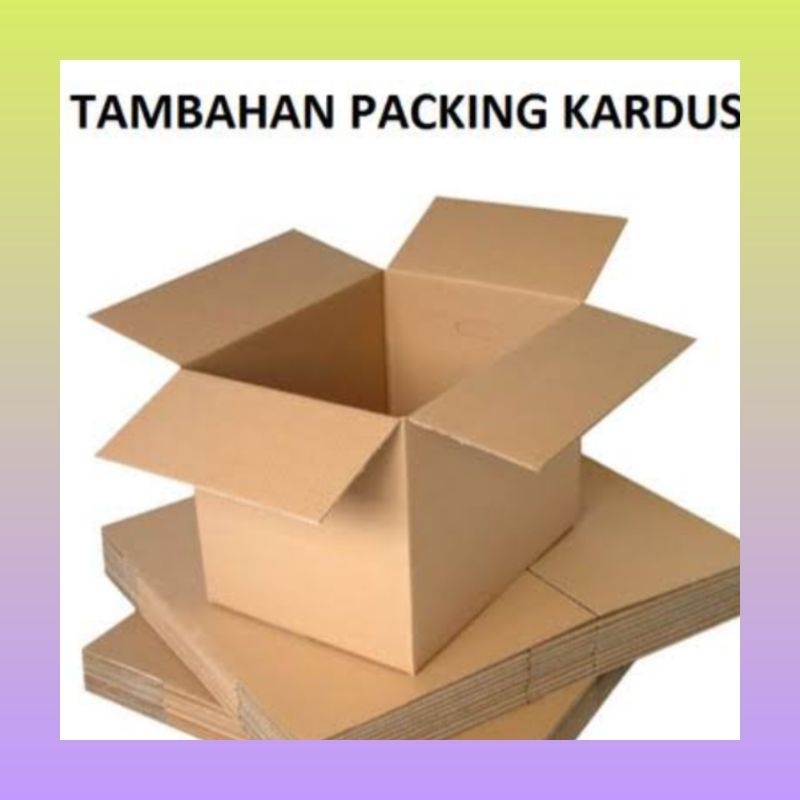 

Packing tambahan dus | Dus tambahan paket | Dus pengaman paket