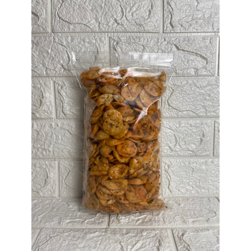 

Keripik Cipak Pedas Daun Jeruk 500 Gram