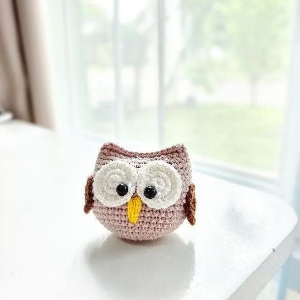 amigurumi owl/amigurumi burung hantu/boneka rajut owl/boneka rajut burung hantu