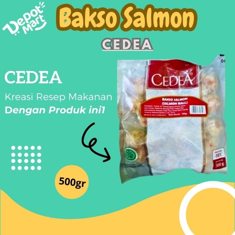 

Cedea Bakso Salmon / Salmon Ball 500GR