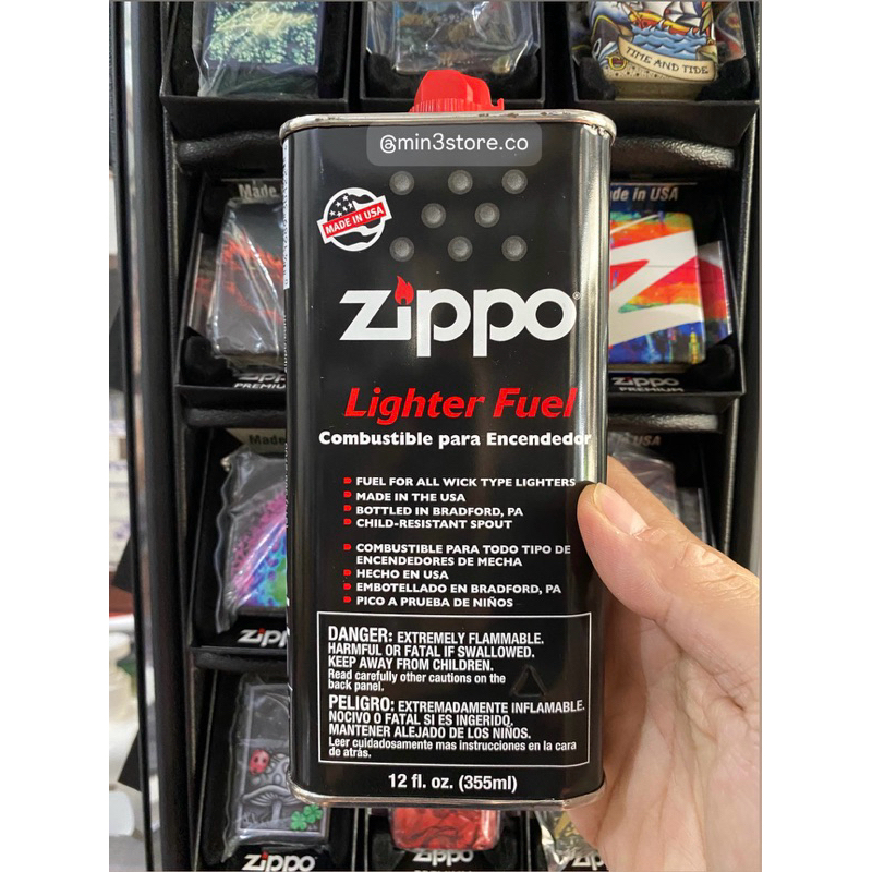 MINYAK ZIPPO ORIGINAL 100% MADE IN USA | PREMIUM LIGHTER FLUID 355ML | ZIPPO OIL