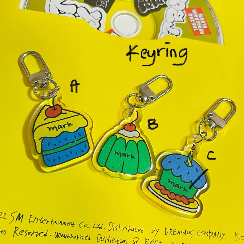 MR.DREAM ~ Epoxy Keyring, Phonestrap & Sticker