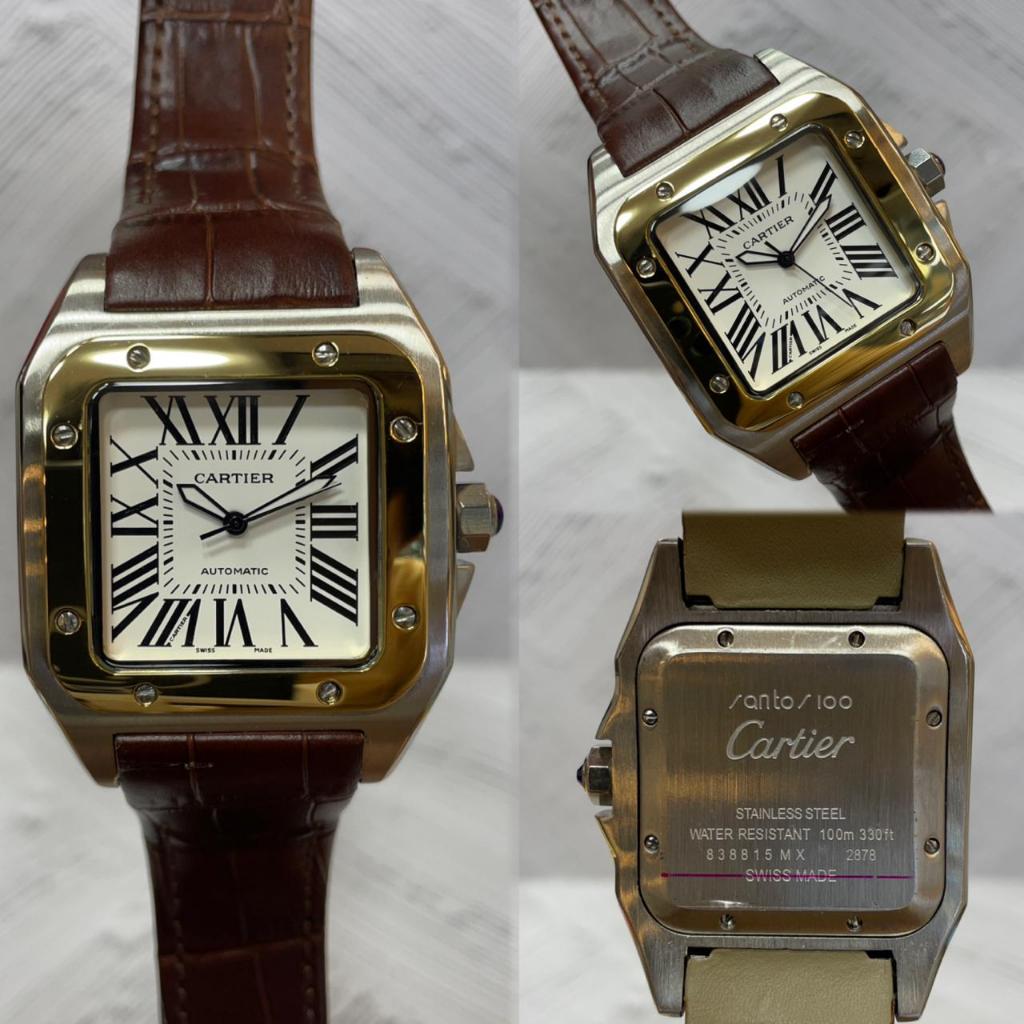 Cartier Santos Japan Automatic 40mm Brown Dial Best Quality Importir