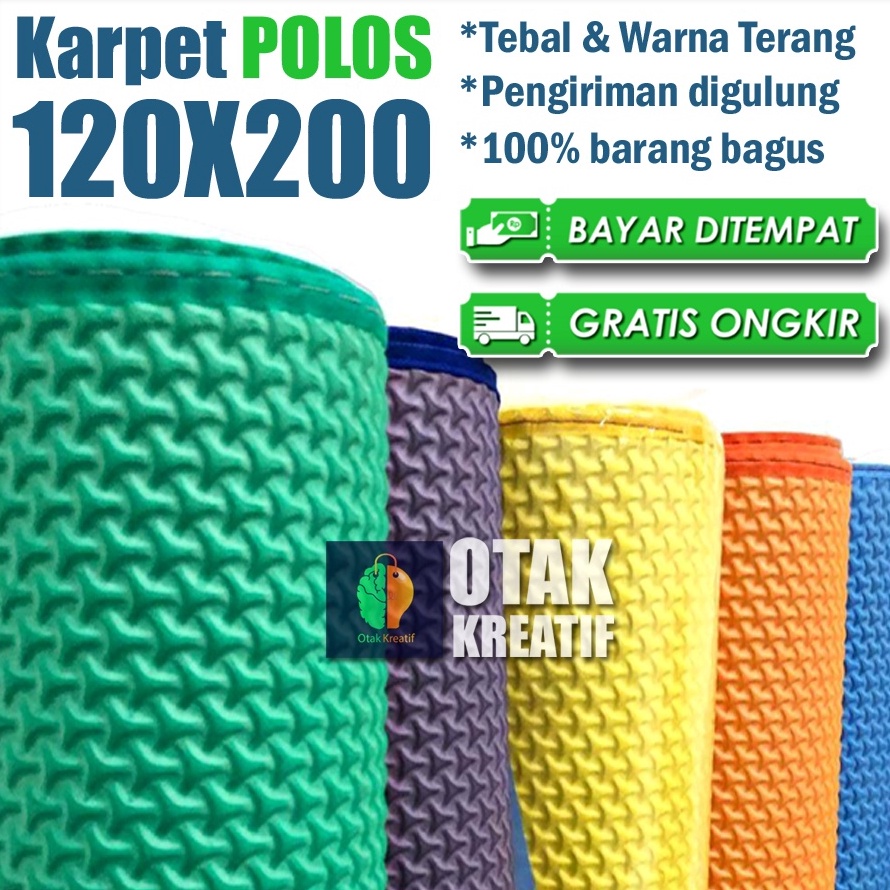 ORIGINAL KARPET SPON POLOS JUMBO  Tikar bentol Karpet lantai mercy  Karpet Spon Mercy