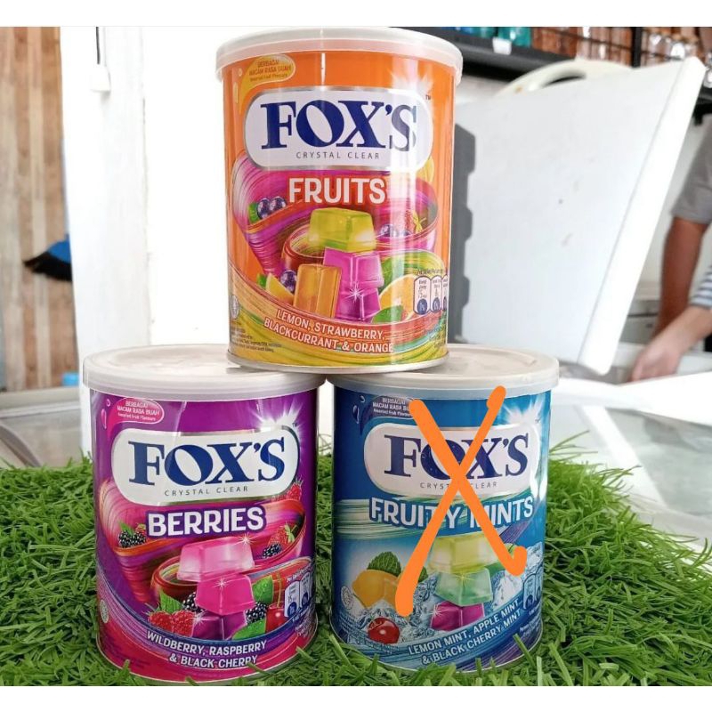 permen foxs kaleng | permen fox's | permen fox kaleng 180g