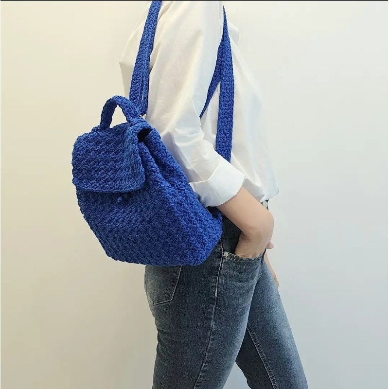 Tas Ransel Handmade / Crochet bag / Tas Rajut handmade