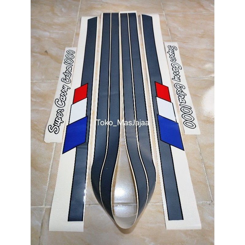 Sticker stiker body suzuki super carry 1000 / stiker carry 1000 minibus / stiker carry futura 1.0