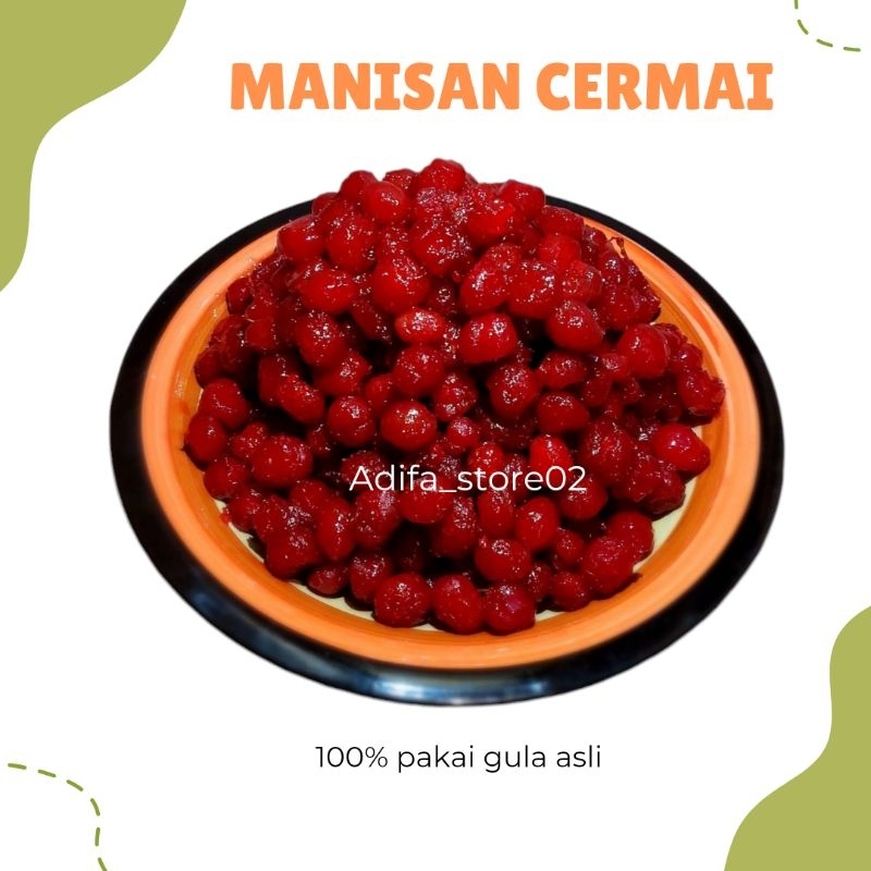 

[500gr] manisan cermai cereme khas wisata guci tegal