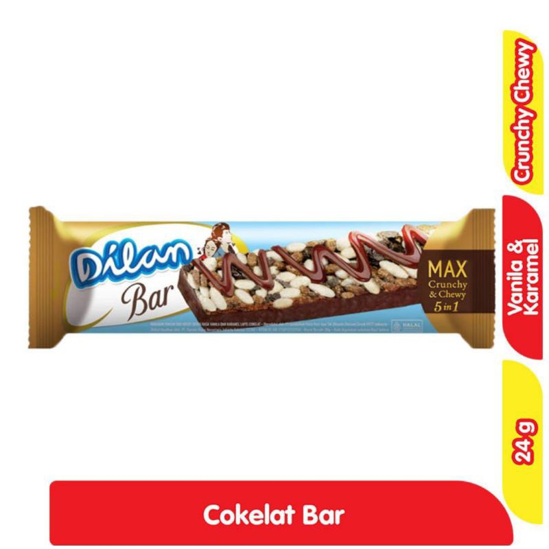 

Dilan Bar Snack Bar Vanila Karamel 24g