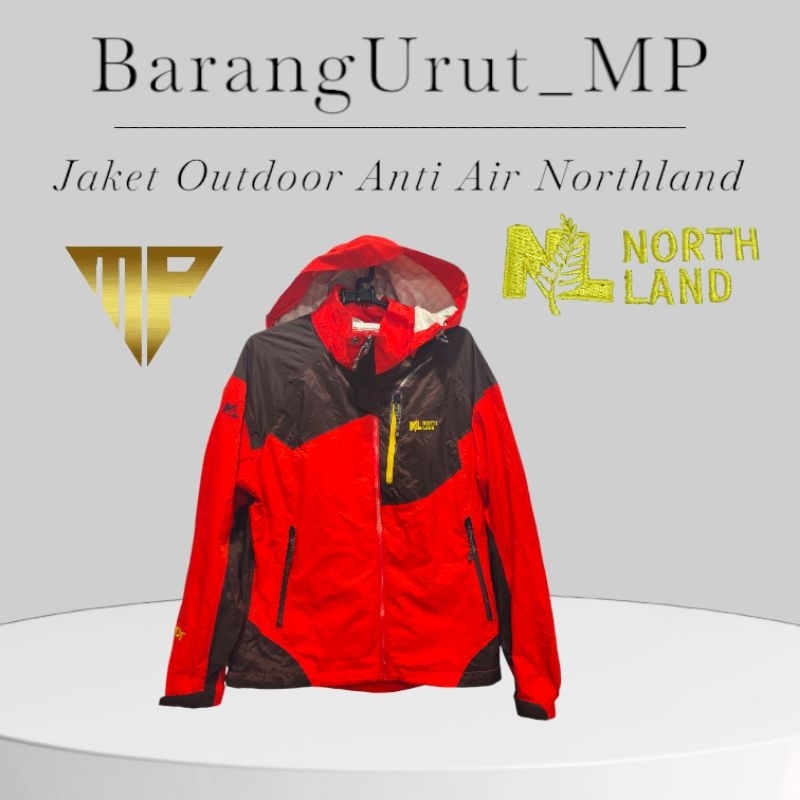 Jaket Outdoor Waterproof NORTH LAND Original Second