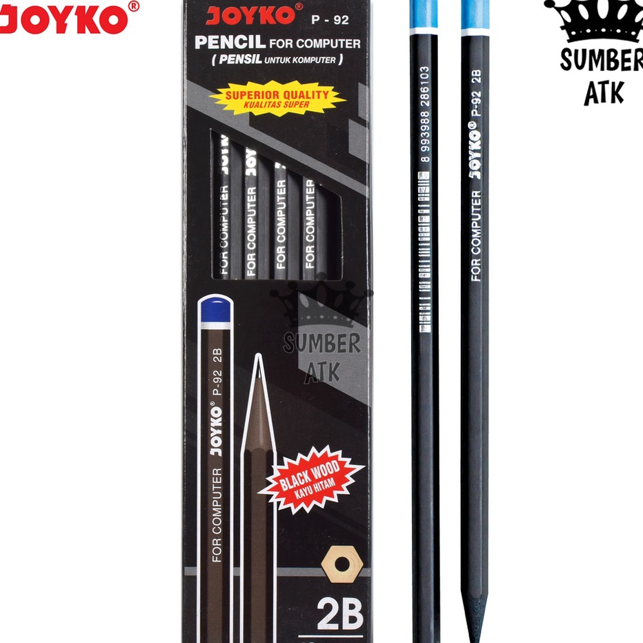 

STOK TERBARU Pencil Pensil P92 2B 1 BOX 12 PCS
