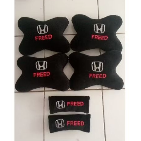 Bantal Headrest mobil Honda Freed