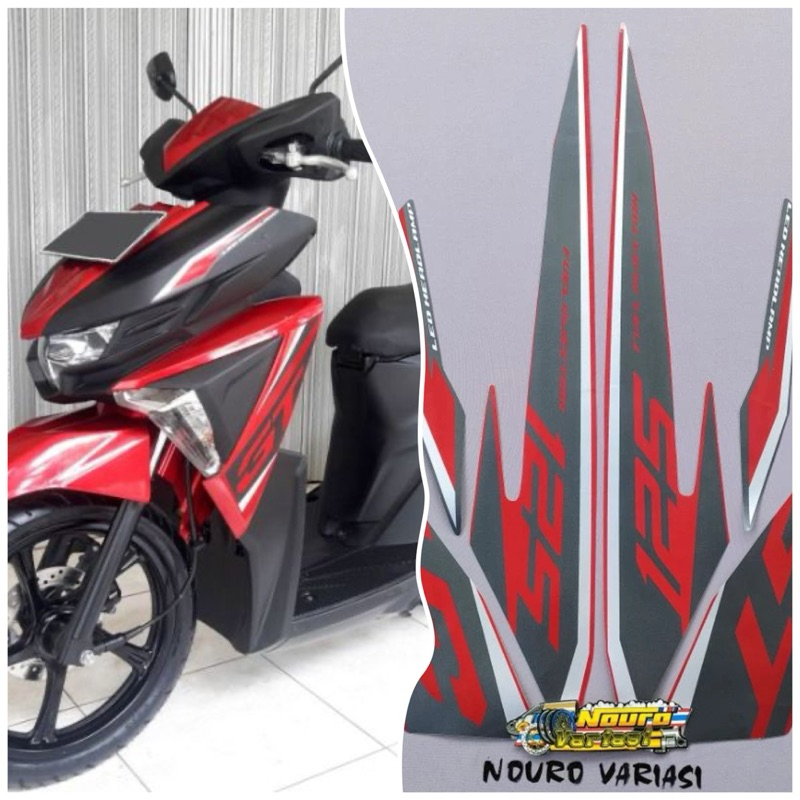 Striping Stiker Motor Yamaha Mio Soul Gt 125 2016 2017