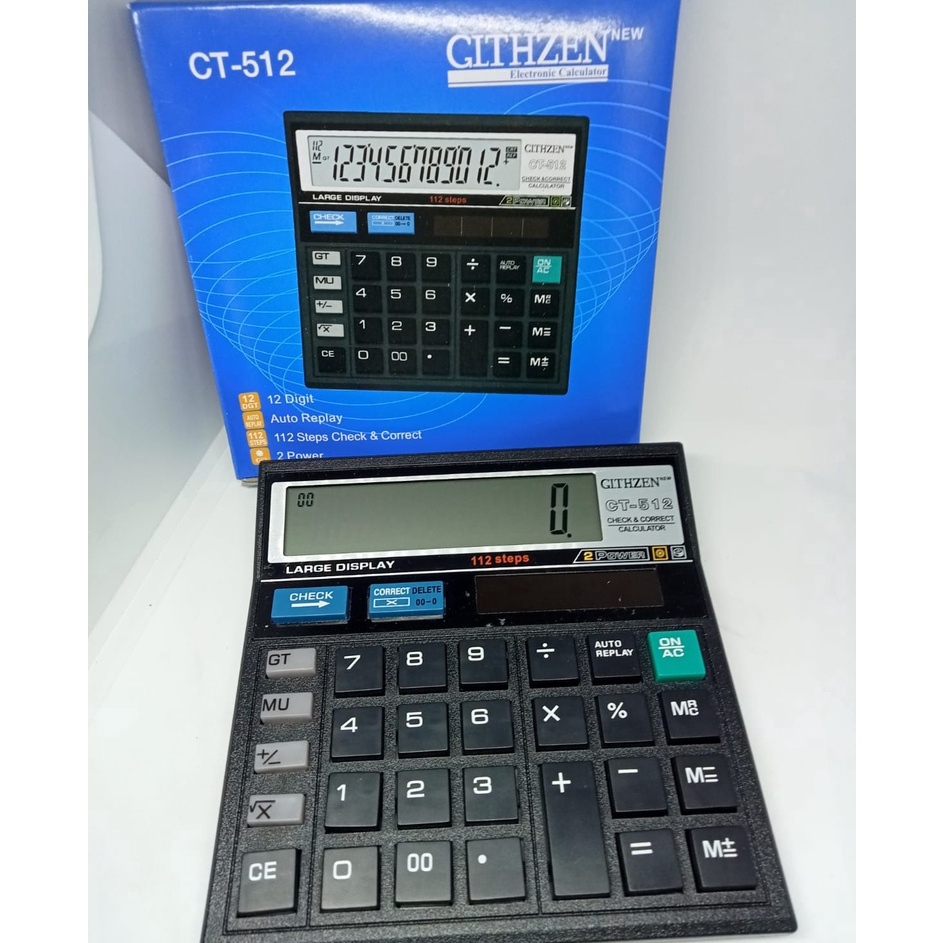 

BURUAN ORDER GAN KALKULATOT CT512 CLTHZEN KALKULATOR MURAH