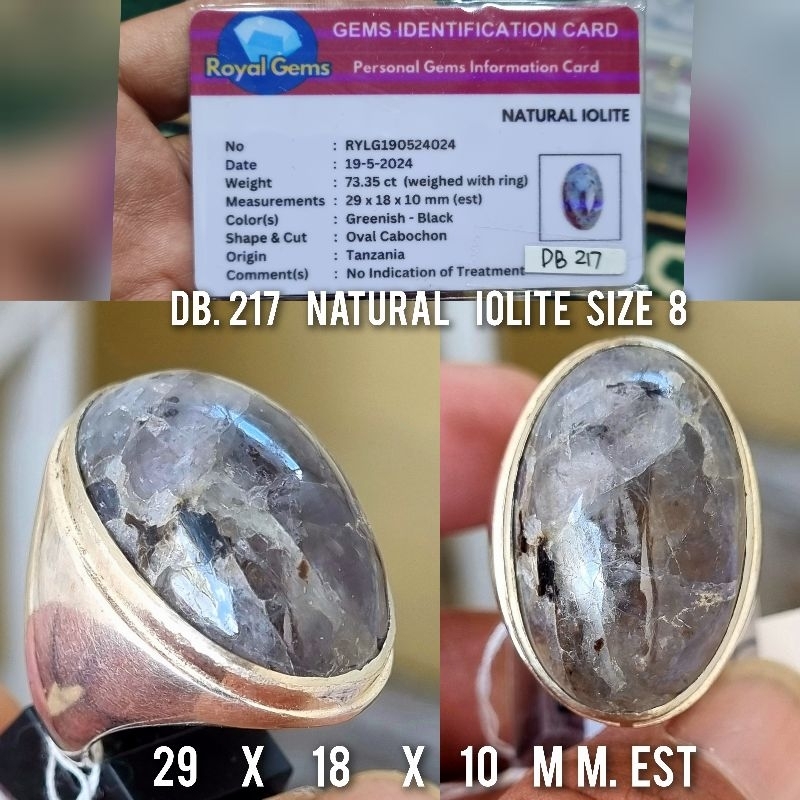 NATURAL AQUAMARINE BERYL DAN IOLITE PECAH SERIBU JUMBO  PLUS MEMO