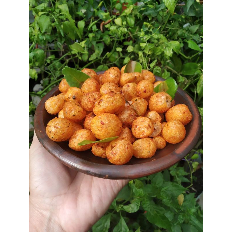 

Cimol pedas cikruh kemasan ecer