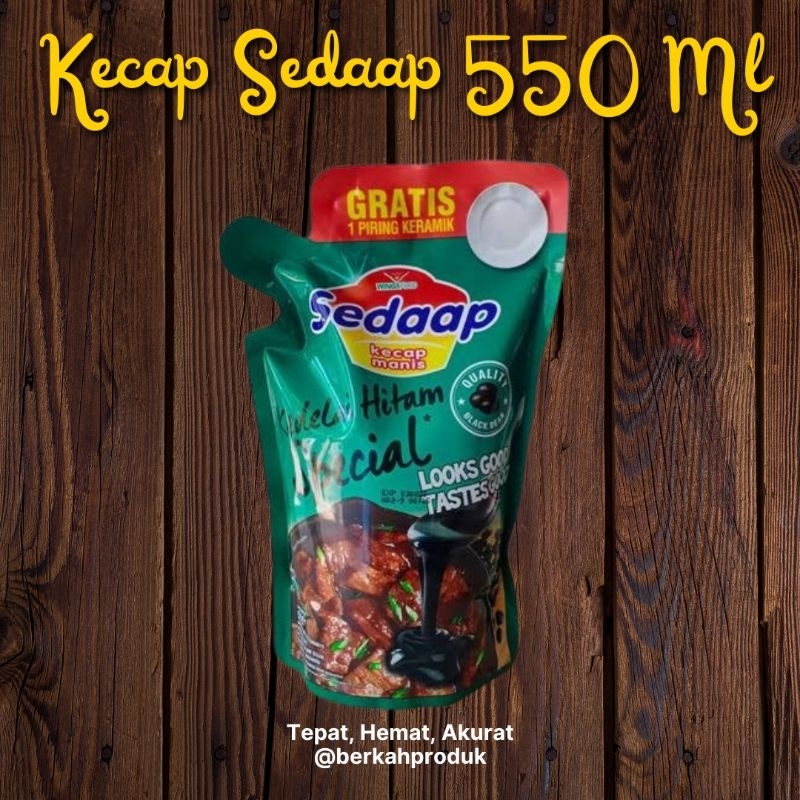 

Kecap Sedaap Ukuran 550 Ml Sedaap