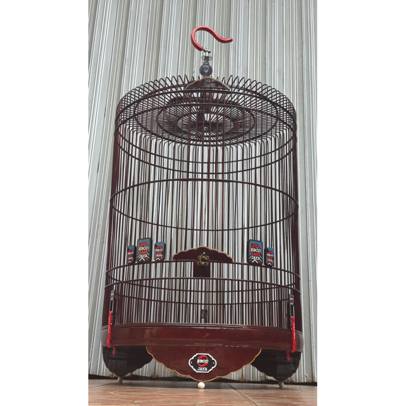 Sangkar Murai Ebod Coklat Salak No 2/ Kandang Murai Ebod No 2 (TEBOK BAMBU)