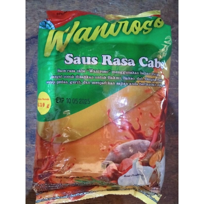 

Saus Waniroso Cabe 630g