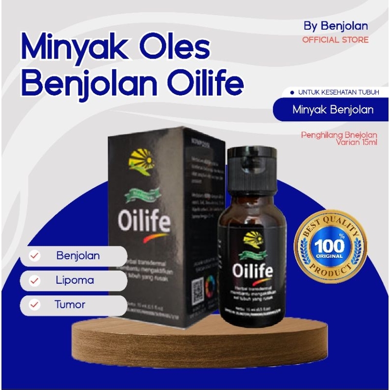 Oilife herbal Lifoma tiroid Minyak Oles benjolann Terlaris