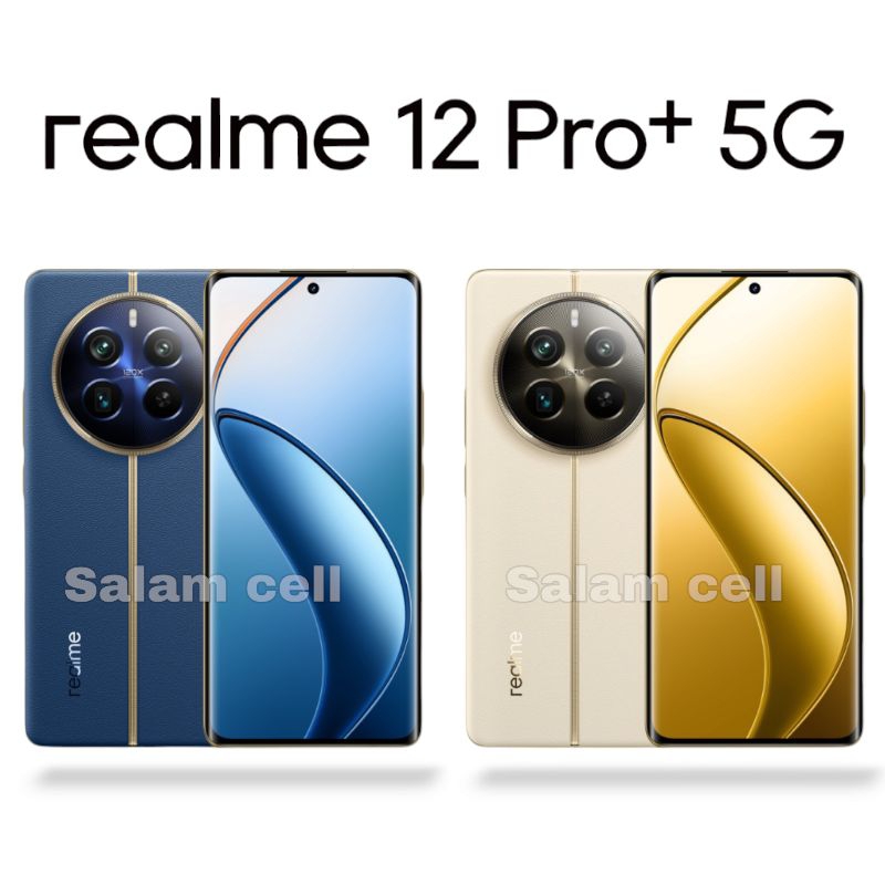 Realme 12 Pro+ 5G NFC Ram 8+8/256GB SONY IMX890 OIS Camera Snapdragon® 7s Gen 2 5G Chipset Garansi R