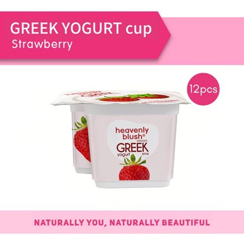 

Heavenly Blush Greek Cup Strawberry [100gr x 12 pcs]
