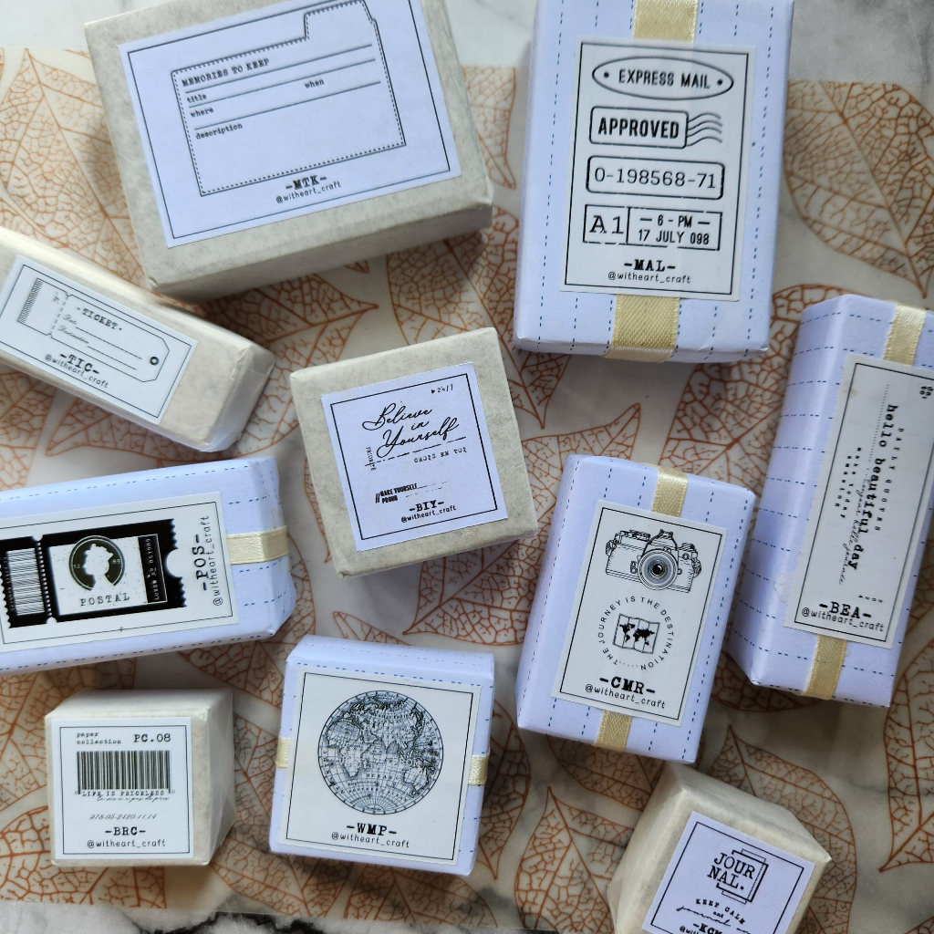 

[New 2024] Witheartcraft Wood Stamps for Journaling Scrapbooking - Special Edition 3