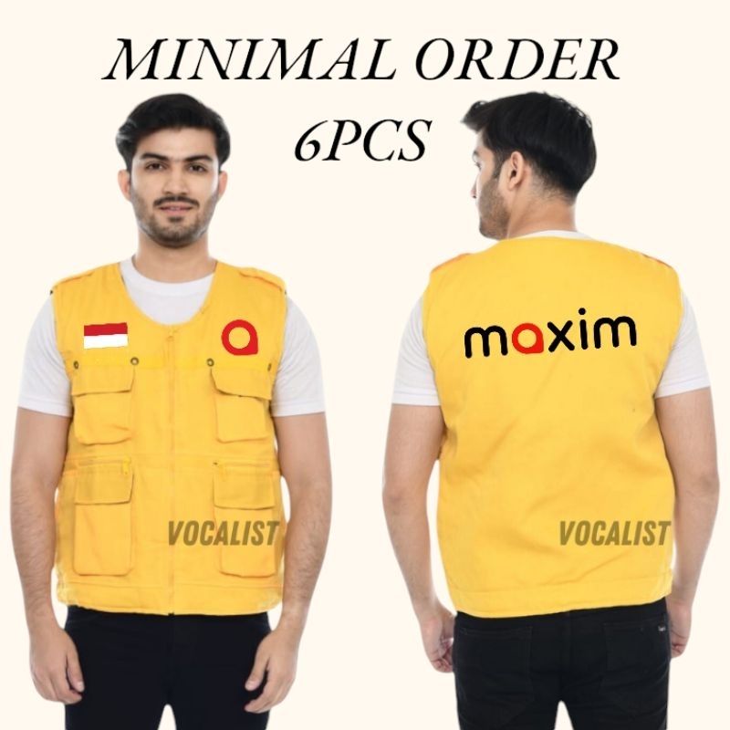 rompi lapangan / rompi ojol / rompi terbaru / rompi pria terbaru / custom / rompi custom