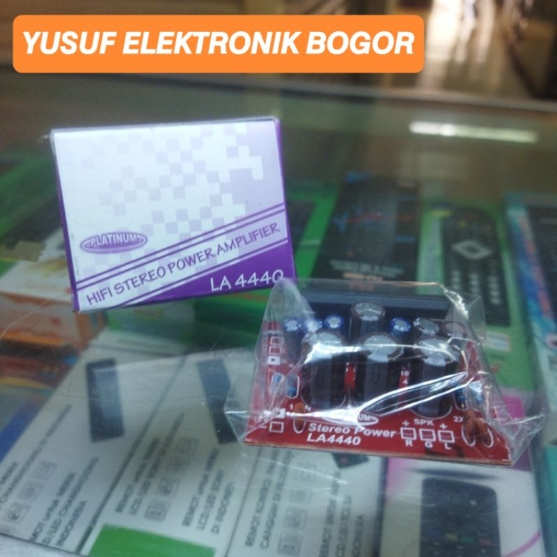 KIT STEREO POWER AMPLIFIER LA4440 PLATINUM