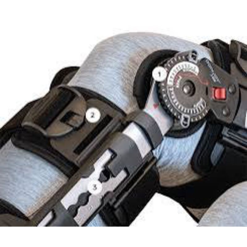 Donjoy knee brace X - Rom/Knee pasca operasi/knee post op