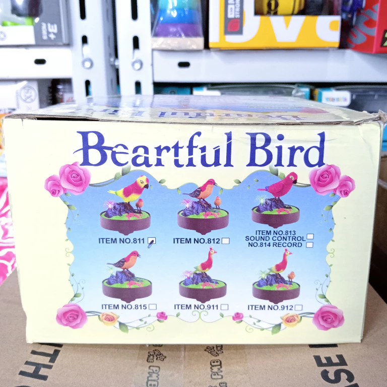 Mainan anak burung dalam sangkar Beartful Bird Music