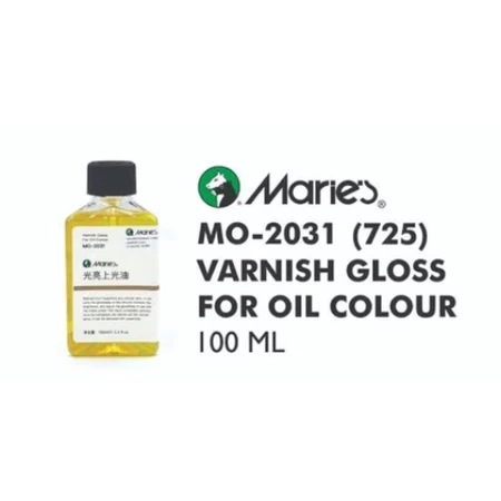 

Maries Gloss Varnish 100ml MO-2031 - MARIES Oil Painting Medium 718 Mo-1031 100 Ml - ATJ