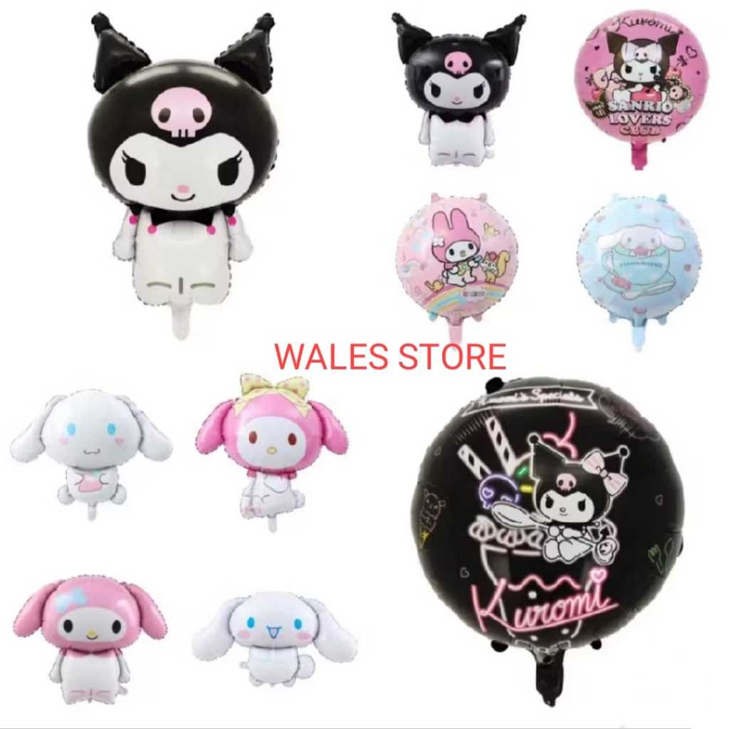 BALON FOIL KARAKTER JUMBO / BALON FOIL JUMBO KARAKTER / BALON FOIL JUMBO 60CM