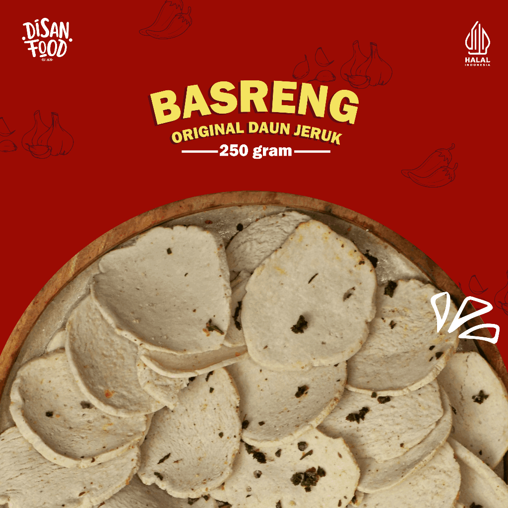 

DisanKu Keripik Basreng Original Daun Jeruk 250g