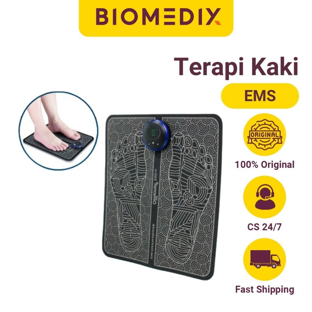 EMS Foot Massage Mat Pijat Kaki EMS Pad Mat Alat Pijat Kaki Alat Electric Pijat Kaki Praktis Japan O